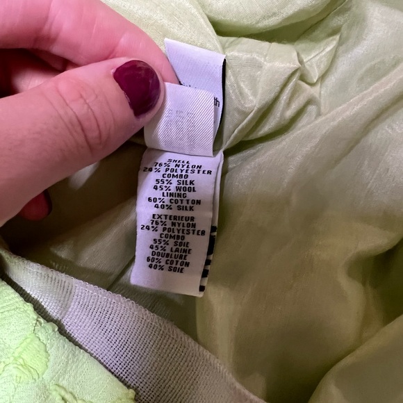 dvf diane von furstenberg size 4 Neon Wanrer Flower Lace Dress - Picture 11 of 13